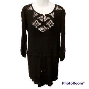 2/$20 Vintage Dynamite black top blouse shirt